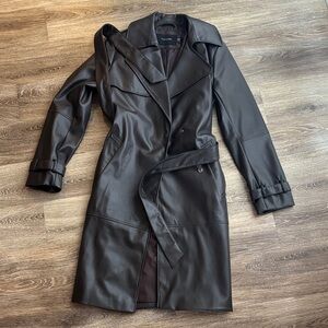 Chic Brown Trench Coat